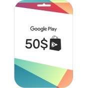 تصویر Google Play Gift 50$ 