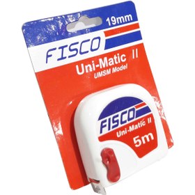 تصویر متر 5 متری فیسکو مدل Uni-Matic 2 بسته 12 عددی سفید متر 5 متری متفرقه مدل متر 5 متری فیسکو مدل Uni-Matic 2 بسته 12 عددی سفید