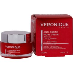 تصویر کرم شب بهبود دهنده چروک ورونیک ANTI-AGEING NIGHT CREAM VERONIQUE 