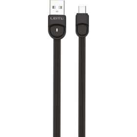 تصویر کابل تبدیل USB به USB-C لیتو مدل LD-33 طول 2 متر 