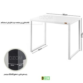 تصویر میز اداری دیزم مدل TLD-93D43-90WONE 