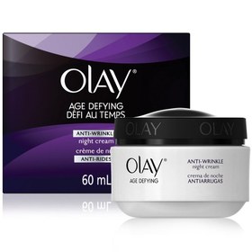 تصویر کرم ضد چروک و افتادگی شب اولای 50 میل OLAY ANTI-WRINKLE 