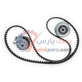 تصویر کیت کامل تسمه تایم 127دندانه سمند و دنا EF7 - پاورگریپ POWERGRIP Samand EF7 Timing belt Kit