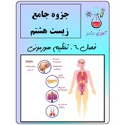 تصویر جزوه علوم هشتم فصل ۶ (تنظیم هورمونی) 
