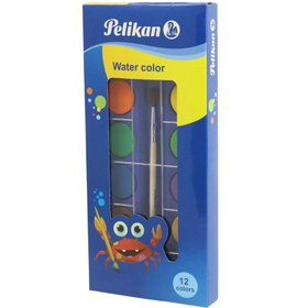 تصویر آبرنگ 12 رنگ پلیکان Pelikan Pelikan Watercolor