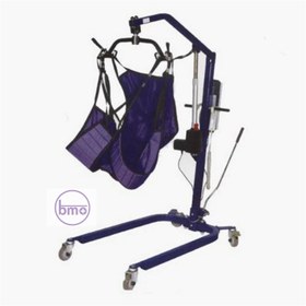 تصویر بالابر برقی بیمار مدل طرح LUMEX با موتور لیناک دانمارک 8000N نیوتون Patient electric lift LUMEX motor Linak 8000N