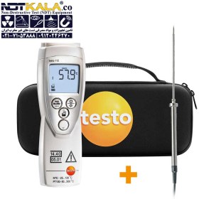 تصویر دماسنج مرجع NTC و PT100 تستو TESTO 112 testo 112 Officially calibratable one-channel temperature measuring instrument