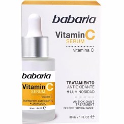 تصویر سرم ویتامین C باباریا مناسب انواع پوست حجم 30 میل Babaria vitamin C serum volume 30 ml