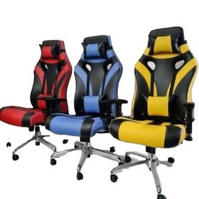 تصویر صندلی گیمینگ مدل ۲۰۳۰ چرخدار 