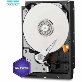 تصویر هارد اینترنال 1ترابایت بنفش HARD SATA WESTERN DIGITAL PURPLE 1TB 