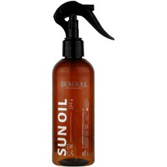 تصویر روغن برنزه کننده و ویتامینه سی گل Spf6 حجم 250 میلی لیتر 