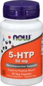 تصویر هیدروکسی تریپتوفان 5 اچ تی پی ناو 50 میلی گرم 90 عدد NOW 5HTP ۹۰ tab 50 mg