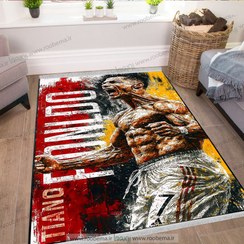 تصویر فرش فوتبالی با طرح جدید کریستیانو رونالدو FM-1373 