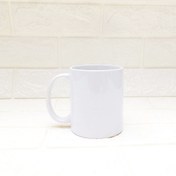 تصویر ماگ سفید ساده درجه ۱ 