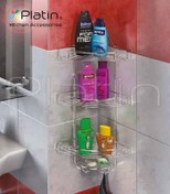 تصویر کنج حمام طرح ترک 3 طبقه پلاتین 7121 