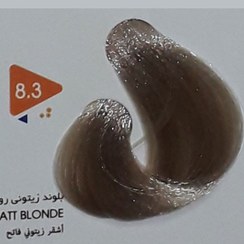 تصویر رنگ مو ویتامول (Vitamol) سری Matt شماره 8.3 حجم 120 میلی‌لیتر رنگ بلوند زیتونی روشن 