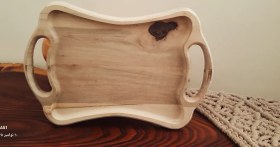 تصویر سینی چوبی 