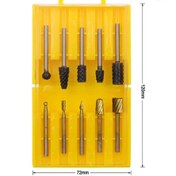 تصویر فرزفرم چوب ساب مینیاتوری ۱۰عددی خشن تراش 