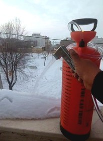 تصویر دوش صحرایی بادی 10 لیتری 