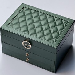 تصویر جعبه جواهرات سه طبقه بزرگ کد ۶۹۹ 