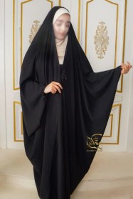 تصویر چادر عربی جده ساده 