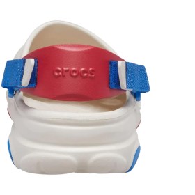 تصویر کراکس مدل آلترین (گچی/آبی/قرمز) - Crocs All Terrain (Stucco/Blue/Red) 