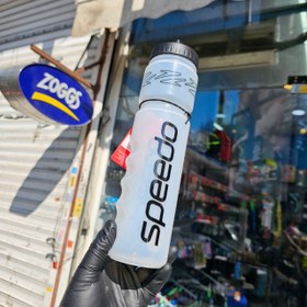 تصویر قمقمه آب Water Bottle 1Litr Speedo 1LTR Water Bottle Clear Black