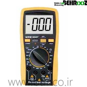 تصویر LCR متر ویکتور مدل 6243PLUS 