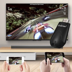 تصویر دانگل HDMI برند MiraScreen مدل K4 ا MiraScreen HDMI dongle model K4 MiraScreen HDMI dongle model K4