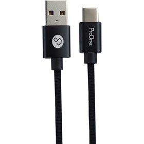 تصویر کابل شارژ و انتقال داده تایپ سی پرووان ProOne S01 Type C Cable 20cm 