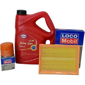 تصویر پکیج تعویض روغن پراید بهران استاندارد قبل از ۹۲ 