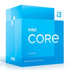 تصویر پردازنده اینتل مدل Core i3 13100F ا INTEL Core i3 13100F Raptor Lake TRAY INTEL Core i3 13100F Raptor Lake TRAY