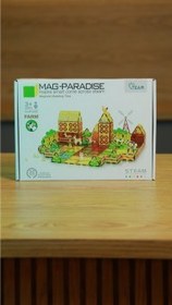 تصویر مگنت تایل مزرعه 32 تکه 