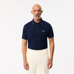 تصویر تیشرت مردانه لاکوست اورجینال آبی سرمه ای Lacoste PH5981 