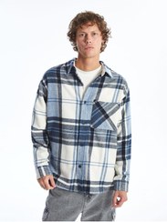 تصویر ژاکت مردانه آبی LC Waikiki | W46573Z8 اورجینال 