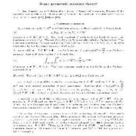 تصویر دانلود کتاب Some geometric measure theory برخی از نظریه اندازه گیری هندسی