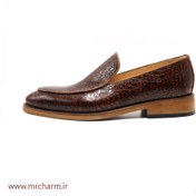 تصویر کفش ورنی مردانه تمام چرم mrc117-07 