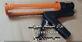 تصویر پمپ چسب سیلیکون تفنگی چسب شیشه گان چسب آکواریوم