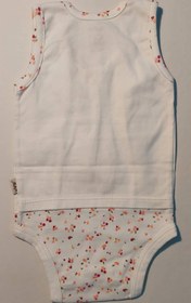 تصویر زیردکمه نوزادی آستین حلقه ای و پیشبند Baby button-down, ring sleeve and apron