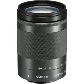 تصویر لنزهای Canon EF-M 18-150mm f / 3.5-6.3 IS STM (نقره ای) 