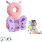 تصویر محافظ سر کودک نوین کالا طرح پروانه کد AG 401 