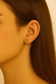 تصویر پیرسینگ گوش - مدل مار 