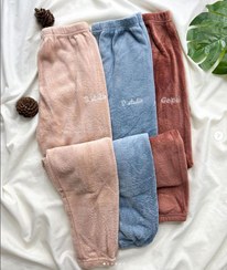 تصویر شلوار تدی زنانه رنگ گلبهی 