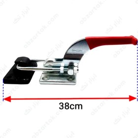 تصویر کلمپ کششی (کلون مانند) مدل 40370 با تحمل بار 1818 کیلوگرم ساخت چین Pull Latch Hold Down Clamp Model 40370