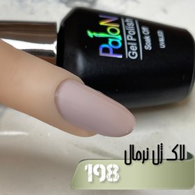 تصویر لاک ژل نرمال پایون کد 198 