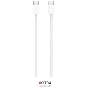 تصویر کابل تایپ سی به تایپ سی کنفی اپل Apple USB-C to USB-C Braided 60w Cable 