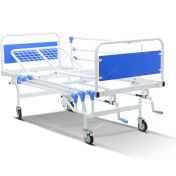 تصویر تخت بیمار خانگی سه شکن 