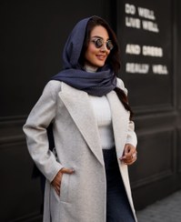 تصویر پالتوی فوتر بلند بلیزری آیلا 