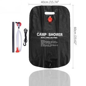 تصویر دوش مسافرتی مدل Y77 