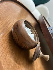 تصویر قندان چوبی 